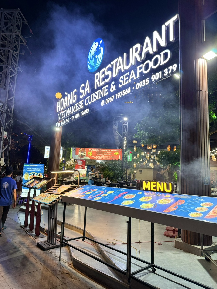  Nhận voucher 700.000đ khi đến trực tiếp trải nghiệm tại nhà hàng HOÀNG SA RESTAURANT