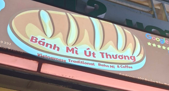   Nhận voucher 200.000đ khi đến trực tiếp trải nghiệm tại nhà hàng Bánh mì Út Thương