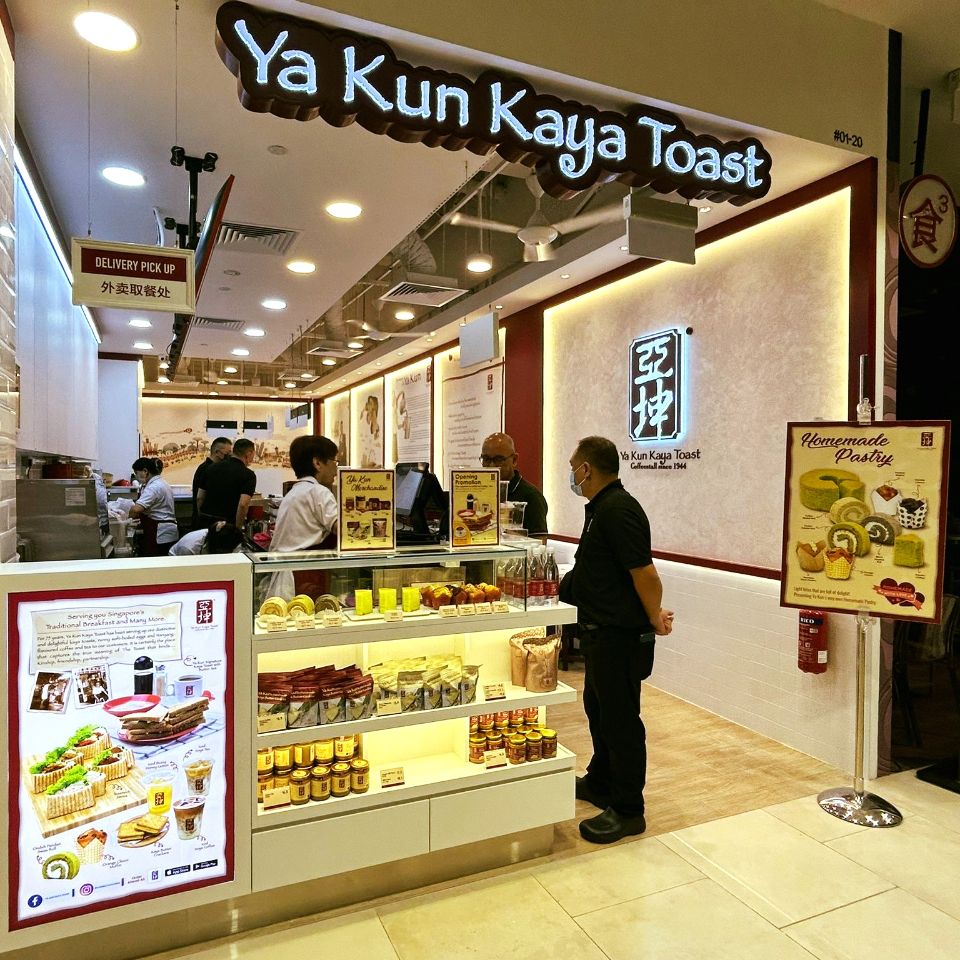 在 Ya Kun Kaya Toast 实验时提供价值60SGD的优惠券