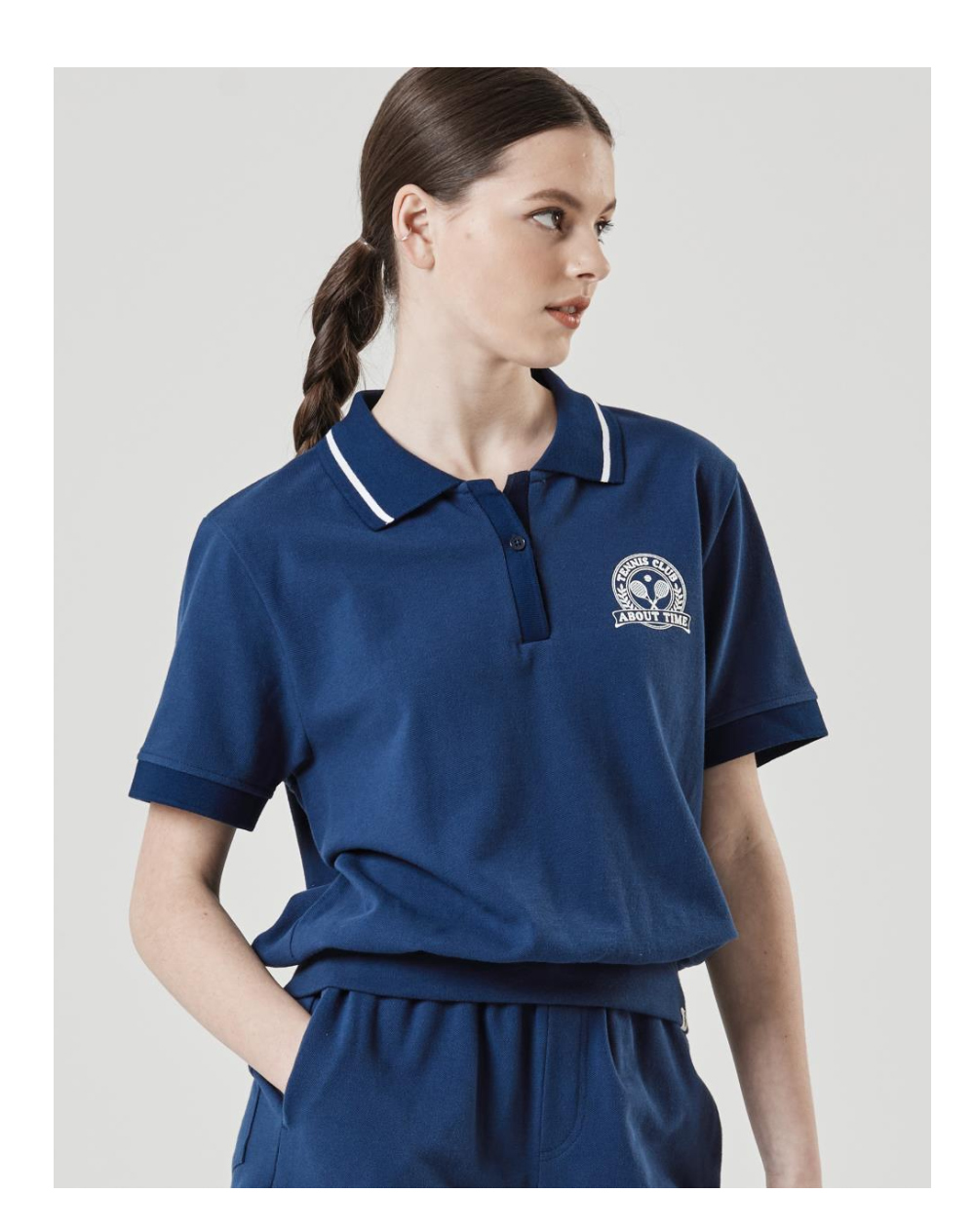  PIQUE POLO Top