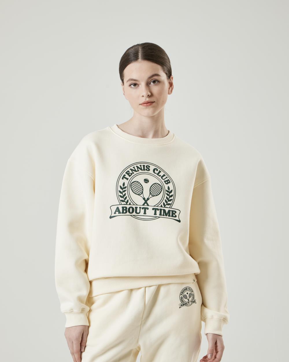  Fleece Crew Neck Top