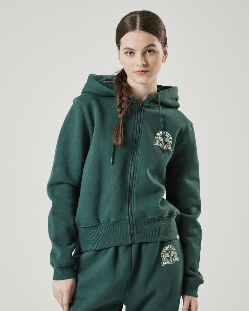  Fleece Full Zip Crop JKT