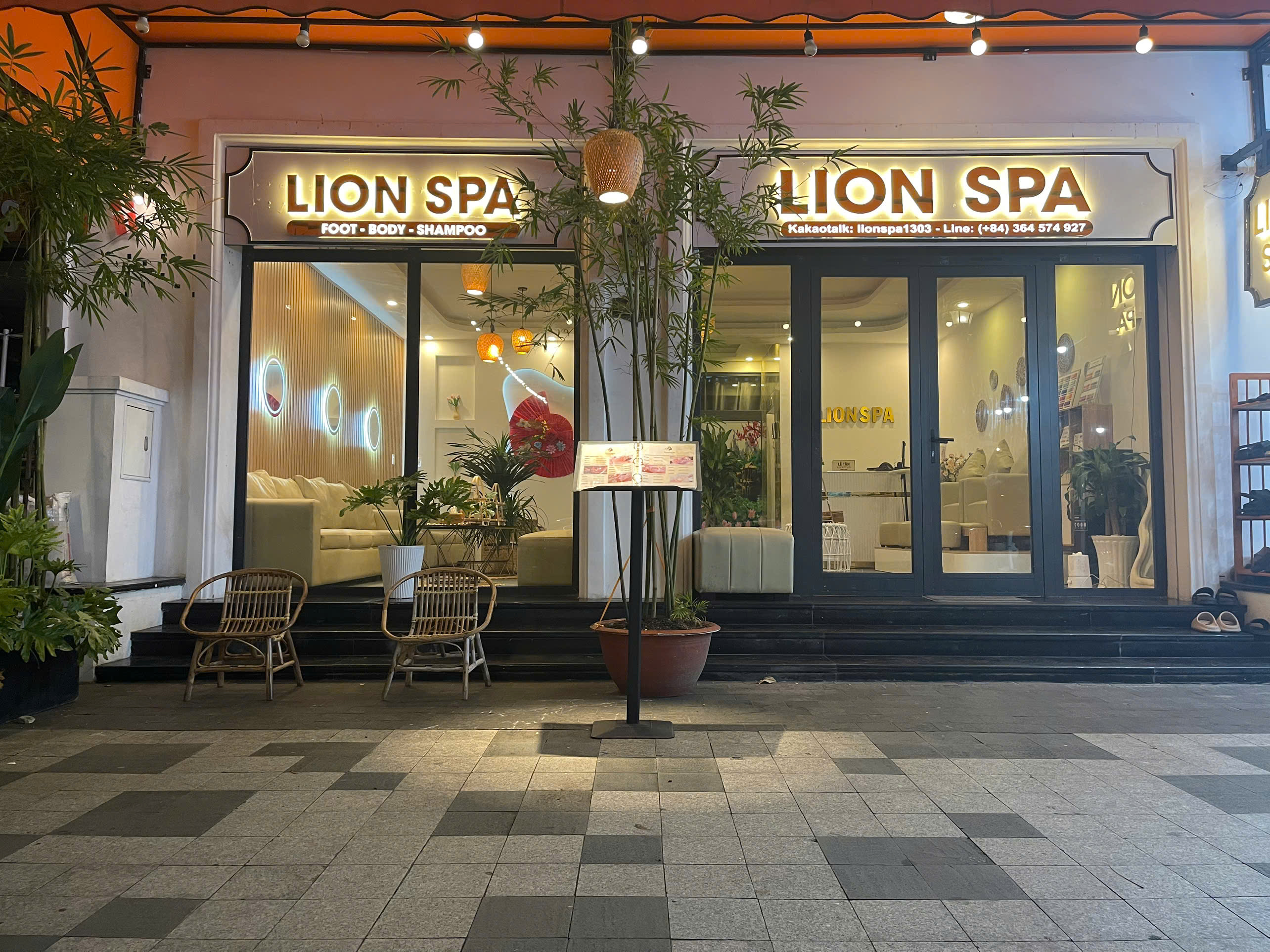 富国岛LION SPA - Massage & Nails - Grandworld Phú Quốc提供2份免费60分钟按摩服务