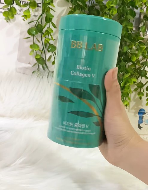 (Hảo Tây Review_BBLAB) Bột collagen giúp tóc móng chắc khoẻ. Hỗ trợ mọc tóc giảm gãy rụng 