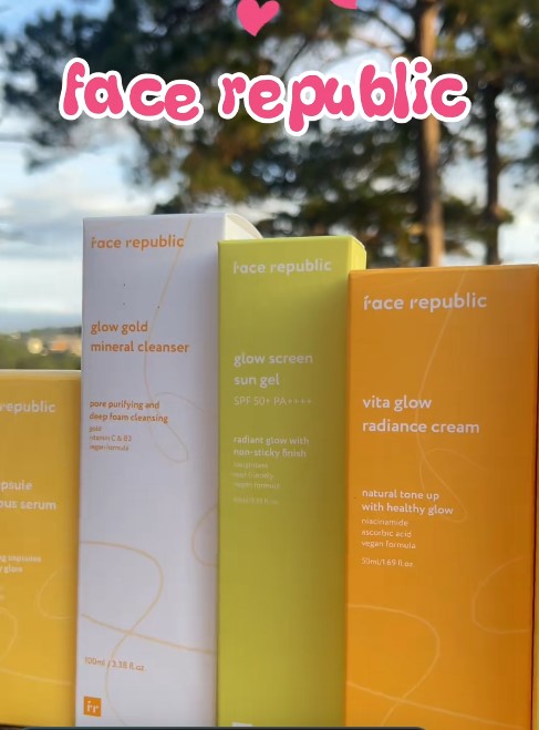 (Cáo Hamii_FACE REPUBLIC)Mê bộ đôi serum và kem dưỡng nhà face republic xĩu 