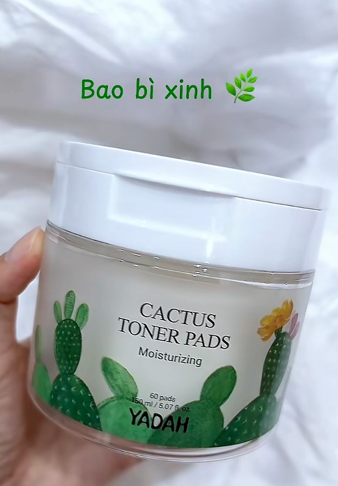 (Vũ Thu Hà_YADAH) Trải nghiệm toner pad zá hạt dẻ
