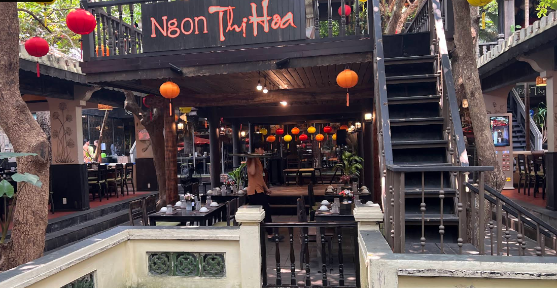 岘港餐厅Ngon Thi Hoa Restaurant 提供50万越南盾